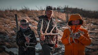 | FIANLLY !!!! a Shed from the Buck that Changed our Shed Hunting Plans! |