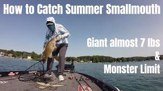 Northern Michigan Giants: smallmouth bass jighead minnow fishing