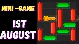 HAMSTER KOMBAT MINI-GAME MADE EASY (KEY PUZZLE SOLVED 1st AUGUST