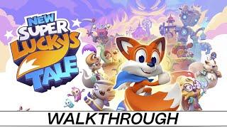 New Super Lucky's Tale | Full Game | Walkthrough Gameplay | Microsoft Xbox Series X