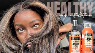 Frontal Wig Installation + Natural Hair Prep (VERY DETAILED IN 4K) | ADIRA KALON