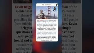 The Man Who Saved 200 Lives on the Golden Gate Bridge | #fact #facts #shorts