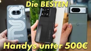 Die besten Smartphones unter 500€: Unsere Favoriten & Testsieger!