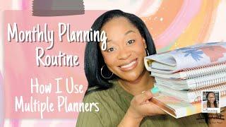 Monthly Planning Routine | How I Manage Multiple Planners 