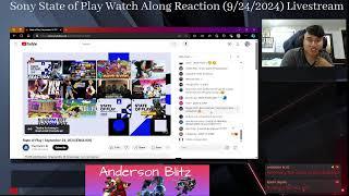 Sony State of Play Watch Along (9/24/2024) Livestream!