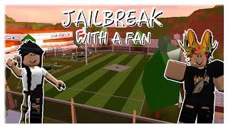 Jailbreak With A Fan | Jkkazlego | Roblox Jailbreak