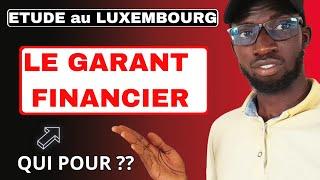 ÉTUDIER AU LUXEMBOURG EN 2024 : LE GARANT FINANCIER