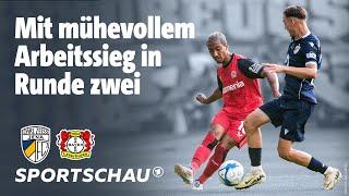 FC Carl Zeiss Jena – Bayer 04 Leverkusen Highlights DFB-Pokal | Sportschau Fußball