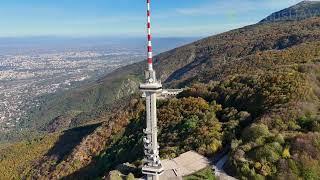 Sofia, Bulgaria | TV Tower | Vitosha Mountain | Autumn Colours | Витоша | Телевизионна Кула | 4K