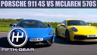 Porsche 911 4S VS McLaren 570S - The FULL Challenge | Fifth Gear