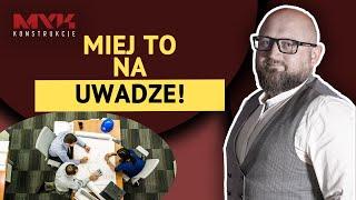 OPÓŹNIENIE NA BUDOWIE  - to się zdarza!