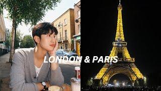 London & Paris vlog | cafes, museums, shopping, tourist attractions