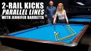 2-Rail Kicks Using Parallel Lines with Jennifer Barretta and Rollie Williams