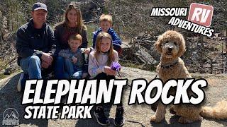 Discover Missouri - RV Trip - Elephant Rocks State Park! & Overnight stay at Twin Oaks Vineyard!