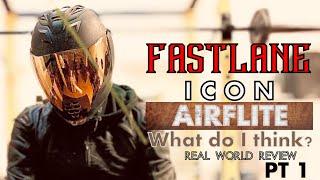 ICON AIRFLITE HELMET REVIEW Pt.1 @iconmotosports