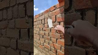 Brickwall grip making  #shorts #shortsfeed #construction #brickwork