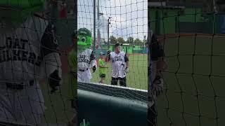 Tom the mime at baseball game #funny #fun #entertainment #tomthemime