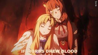 rouri404 - if words drew blood (lyrics)