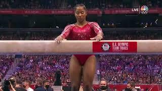 Jordan Chiles Beam 2021 Olympic Trials Day 2