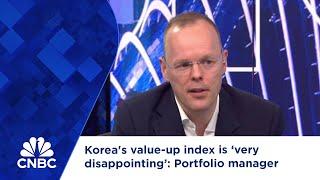 Korea's value-up index is ‘very disappointing’: Portfolio manager