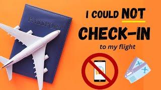 I CAN'T CHECK IN to my FLIGHT!!! | What to expect for TSA SSSS | Airline Travel FYI