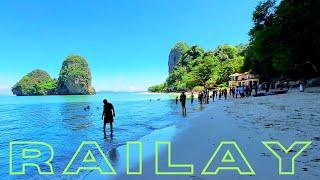 Exploring the 'NEW' area at Railay and WHY no Longtail boats at Ao Nang Beach? - Krabi Thailand