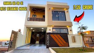 LOW PRICE 5 Marla Fully LUXURY Designer House For Sale in Bahria Town Phase 8 Rawalpindi House Tour