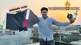 New + Testing Manjha | Kite Cutting | Kite Fighting | Kites Vlog