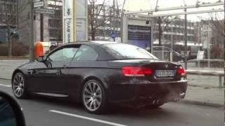 BMW M3 Cabrio E93 E92 - V8 420 HP PS Black  -  KICKDOWN SOUND !!!