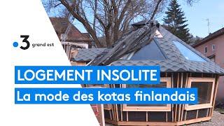 Logement insolite : dormir dans un kota, l'abri de chasse finlandais