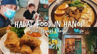   Halal Food in Old Quarter Hanoi | Dong Xuan Market | Solo Travel to Hanoi 2022 Part 2