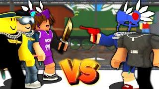 YOUTUBERS vs PROS in MM2! 