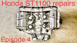 Honda ST1100 Pan European repairs - Engine reassembly Episode 4