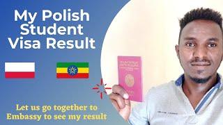 My Polish Student Visa Result | My Poland Student Visa Decision Date Direct From Embassy