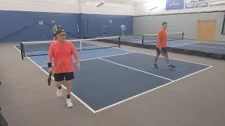 HIGH PRESSURE CROSS COURT SHOTS! HOP Wars Feb 2025 Pickleball Tournament at The HOP in Leland, NC