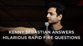 Kenny Sebastian Answers Hilarious Rapid Fire Questions | Brownish Comedy