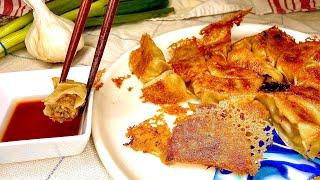 Juicy & Crispy Gyoza: Pan-Fried Dumplings a.k.a Pot Stickers w/ a Xiaolongbao Twist