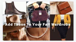 SIMPLE WARDROBE ADDITIONS FOR FALL #fallstyle #fallfashion #styleinspo