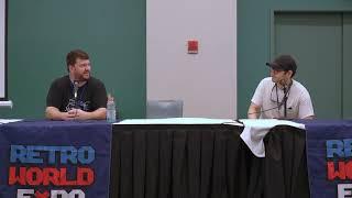 RetroRGB and Macho Nacho Retro World 2023 Panel