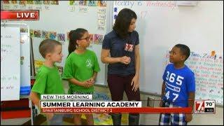 Summer Learning Academy Featured on WSPA News