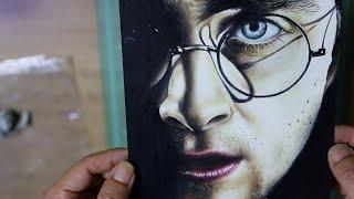 drawing Harry Potter(Daniel Jacob Radcliffe) with colored pencils