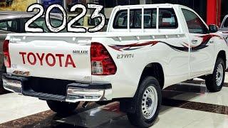 Just arrived  The new 2023 Toyota Hilux single cab truck - with price