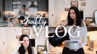 extra chatty vlog | decorating for christmas, sharing about grief, the concept of cringe