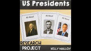 Us Presidents Research Project Teaching Ideas for Teachers