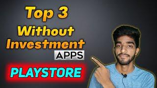 Top 3 Best Without investment Earning Apps in telugu || Satya info tech