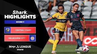 Central Coast Mariners v Melbourne City - Shark Highlights | Ninja A-League 2024-25 | Round 9