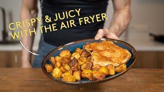 The Best Way to Make Juicy Chicken and Potatoes in the Air Fryer