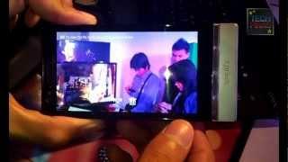 Sony Xperia P Philippines Live Demo - TimeScape UI Tour, TechPinas Exclusive!