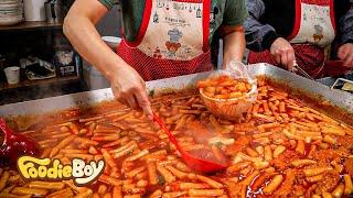 How to Make Korean Food 'Tteokbokki' | Spicy Rice Cake - Korean Street Food