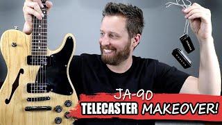 Creating the Ultimate P90 Tele! - Thinline Telecaster Makeover!